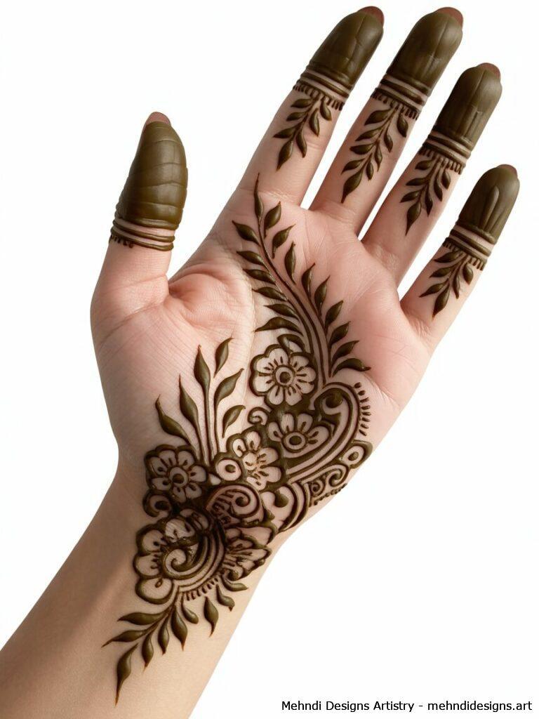 Arabic Mehndi Patterns 1