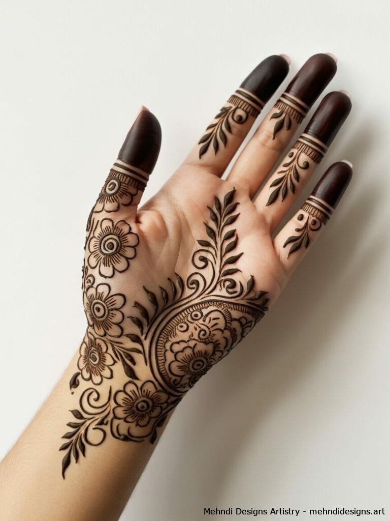 Arabic Mehndi Patterns 3