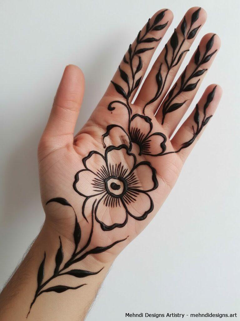 Arabic floral strokes 2