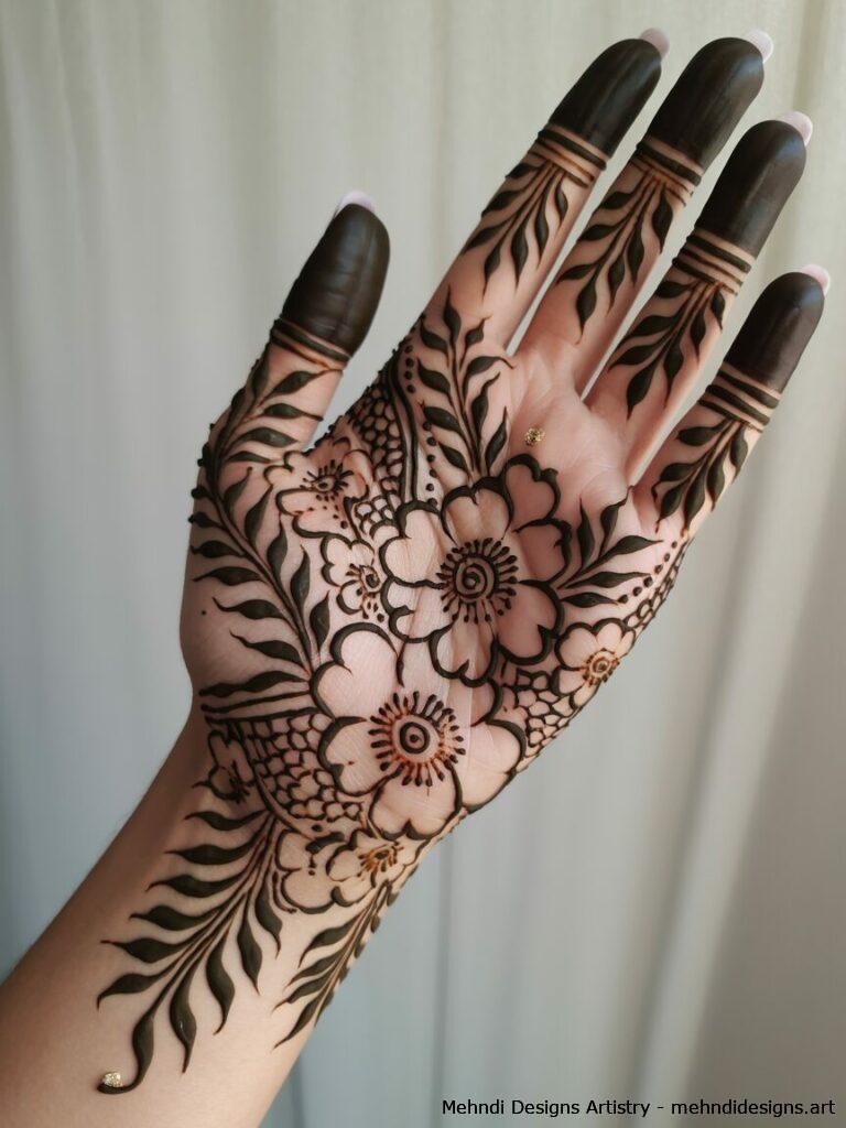 Bold floral elements 2