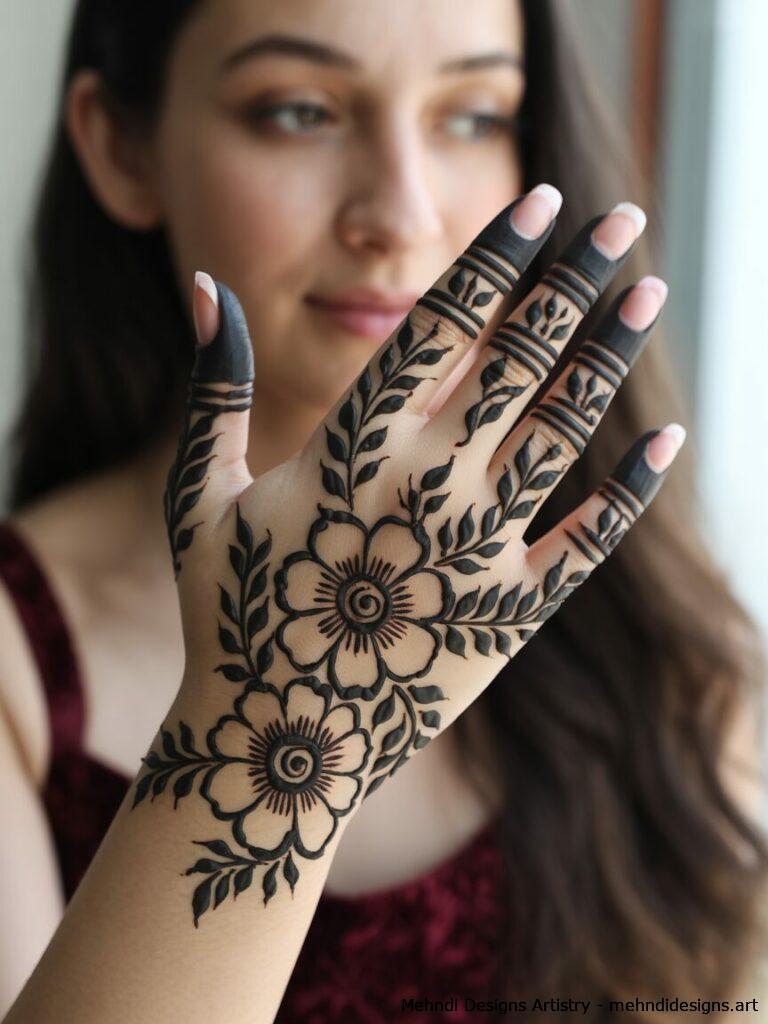 Bold floral elements 3