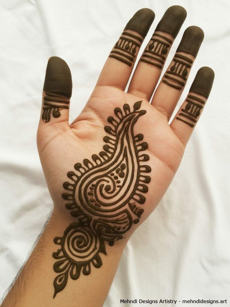 Bold paisley shapes 2