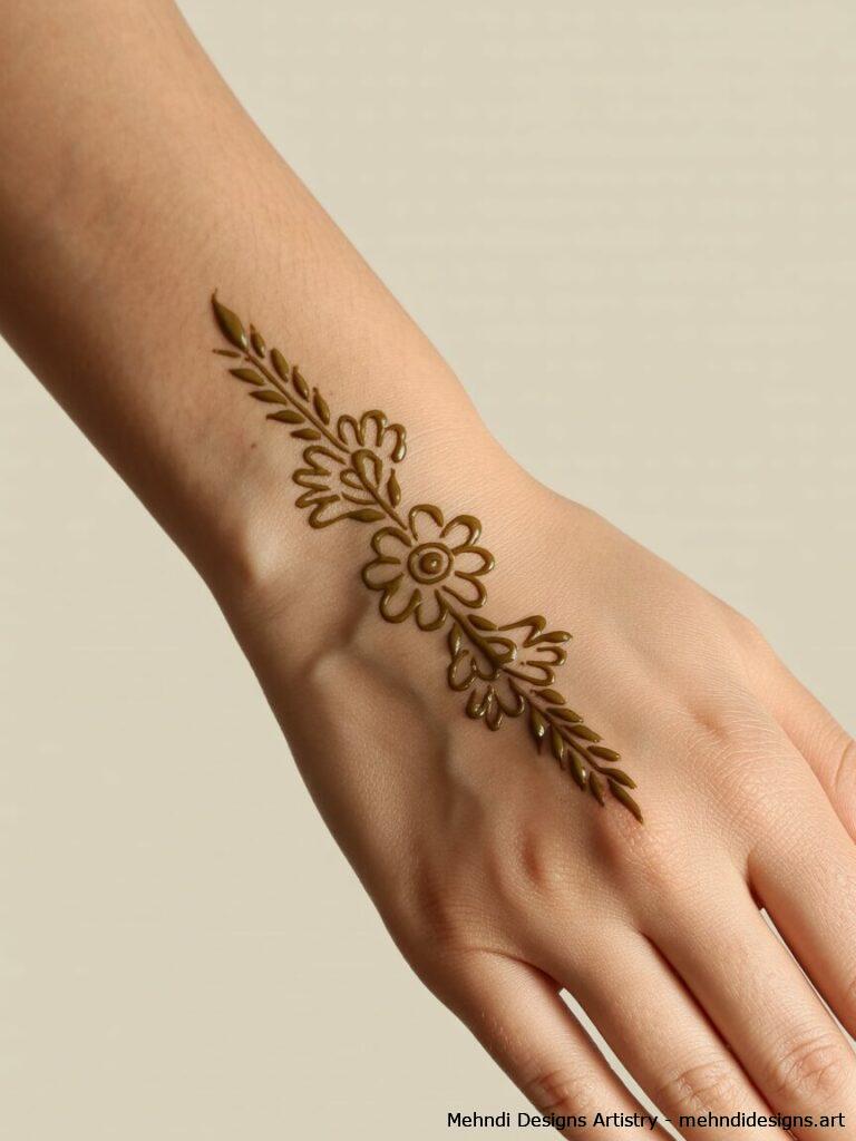 Bracelet style on wrist 3