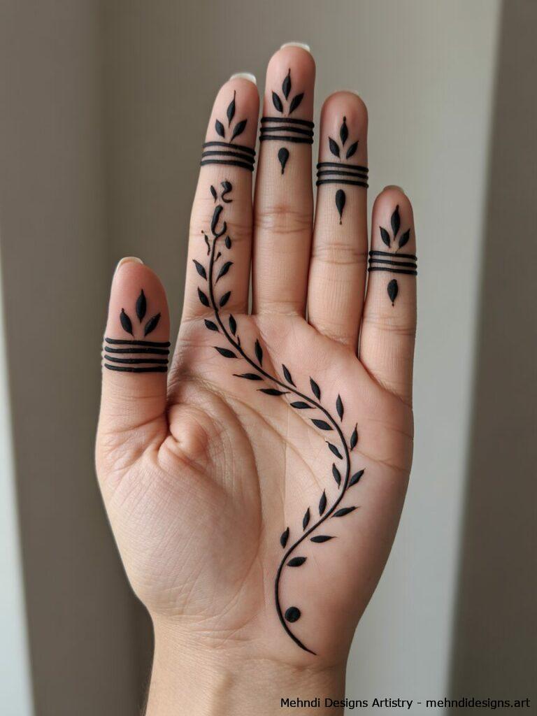 Delicate fingertip accents 4