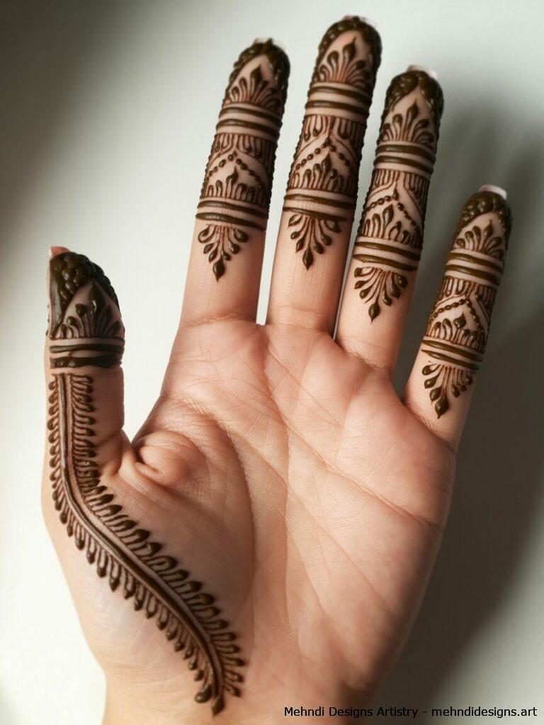 Finger tip embellishments 3