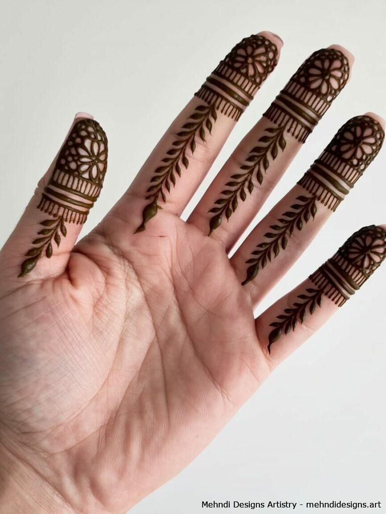 Finger tip embellishments 4