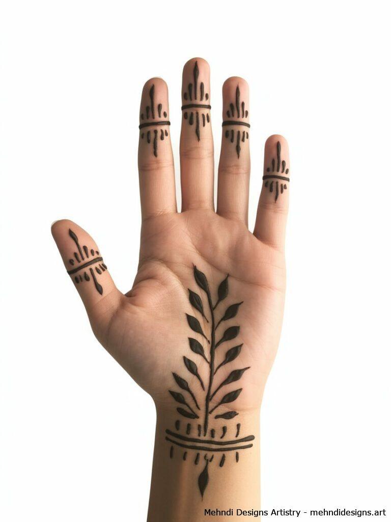 Finger tip patterns 2