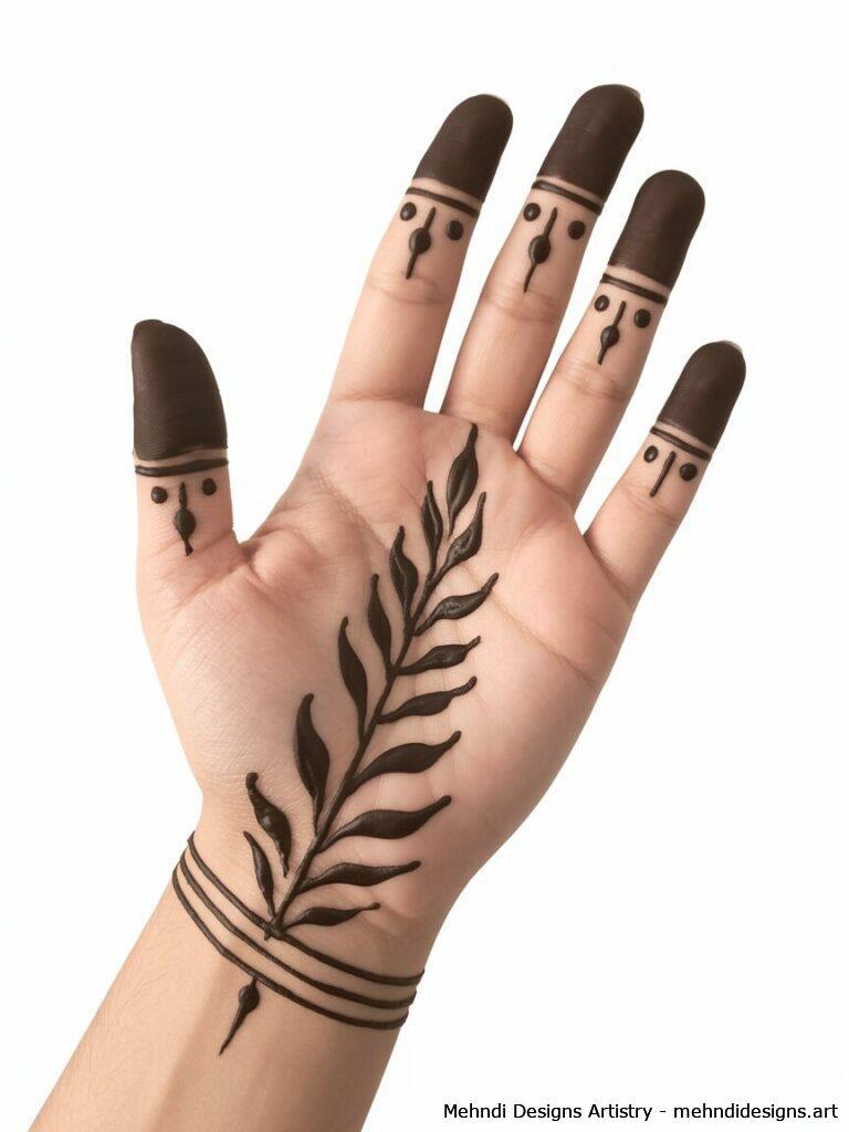 Finger tip patterns 4