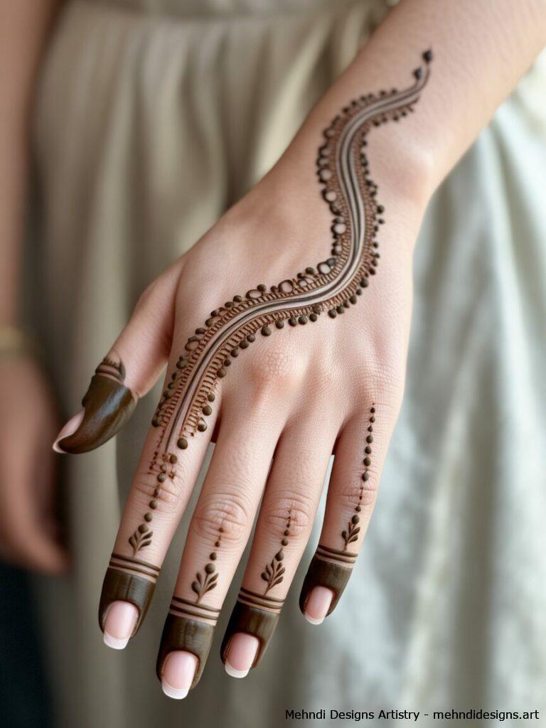 Fingertip ornamentation 1