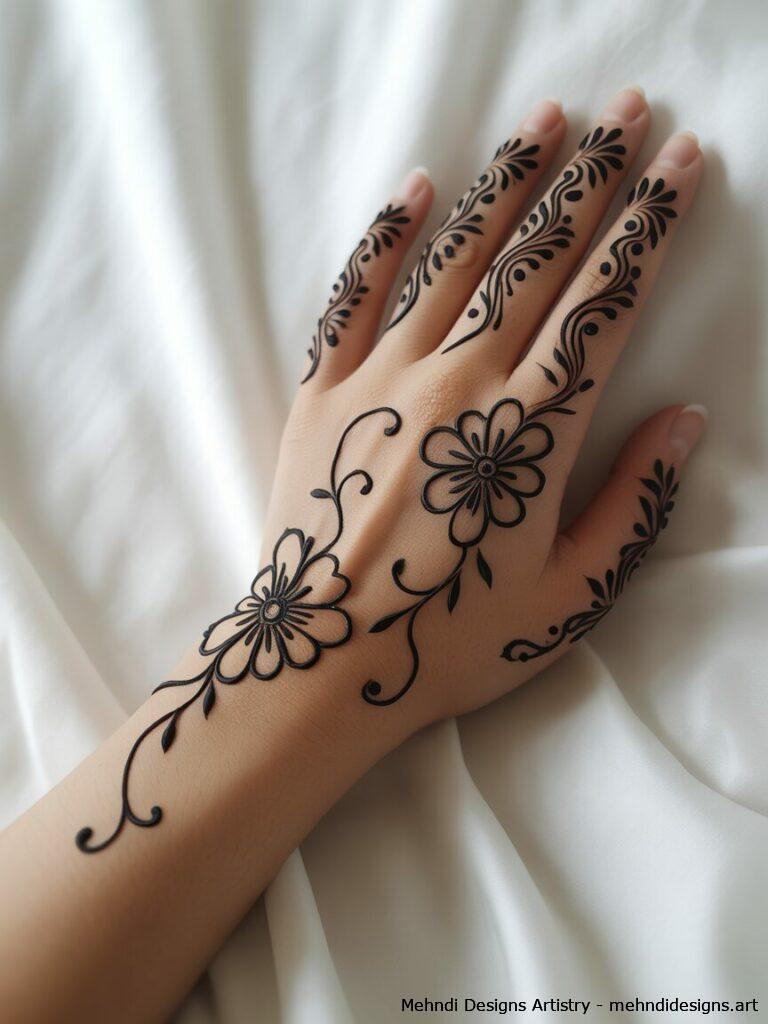 Floral and vine patterns 3