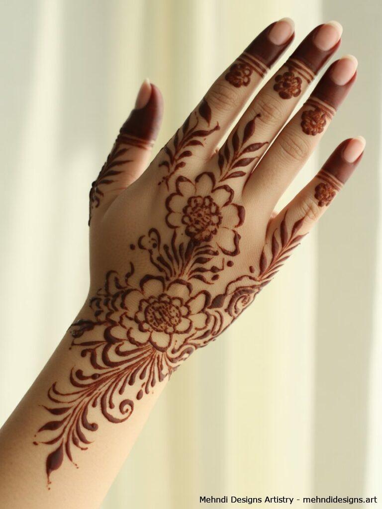 Floral and vine patterns 4