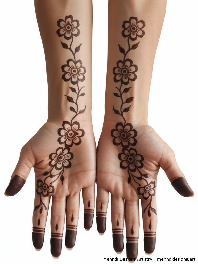 Floral bracelet patterns 2