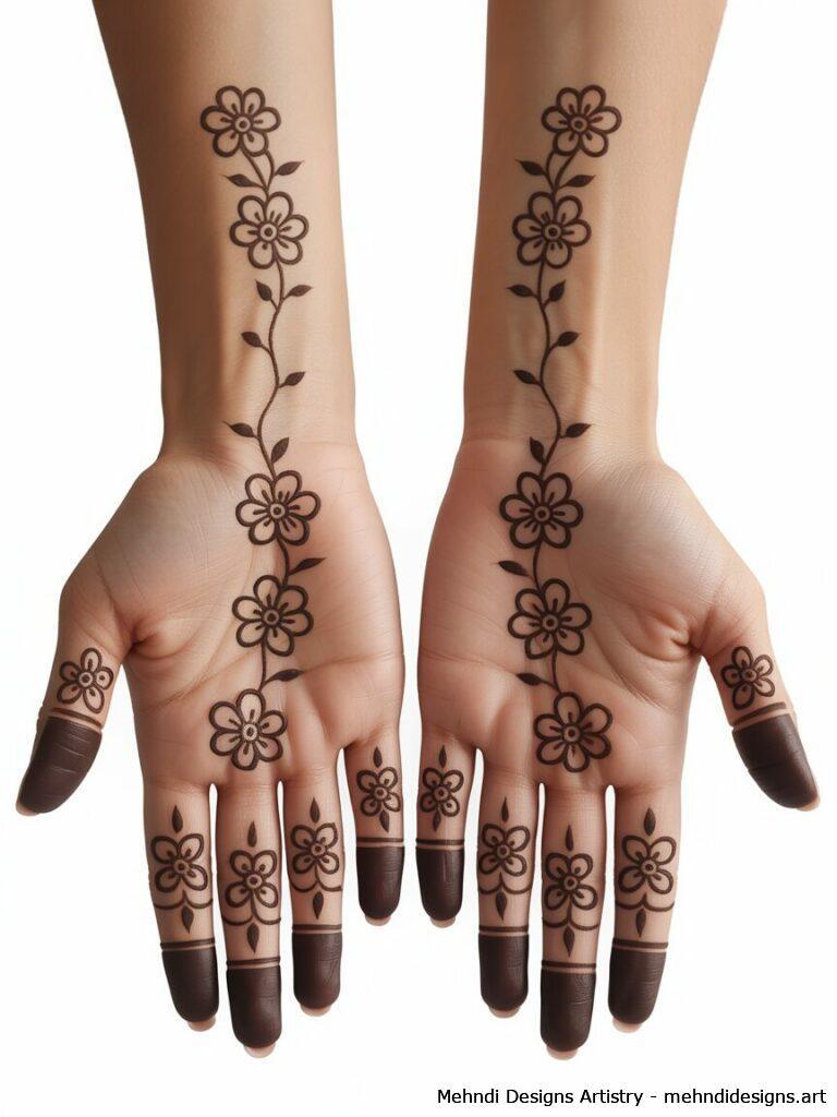 Floral bracelet patterns 4