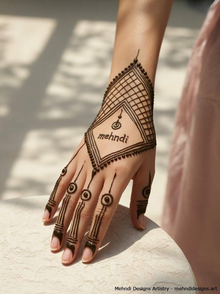 Geometric pattern styling 2