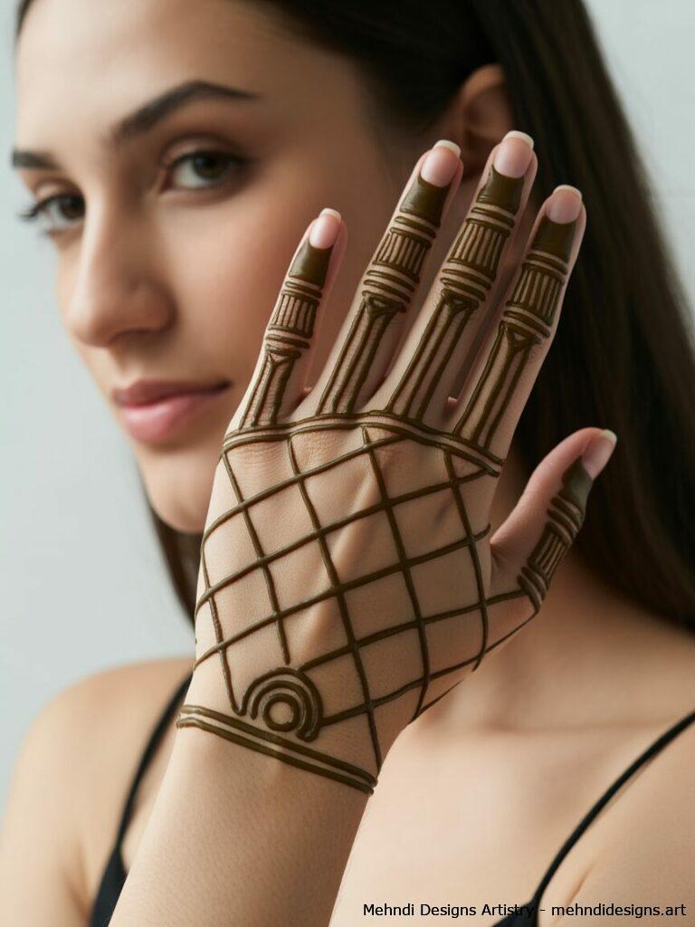 Geometric pattern styling 3