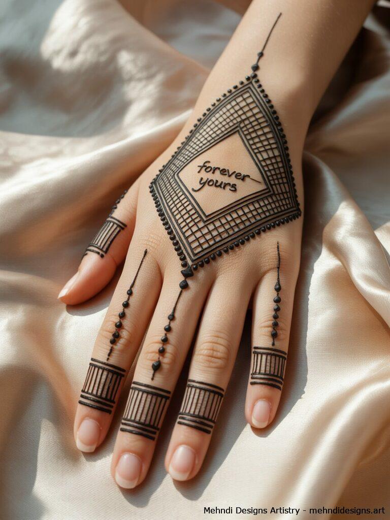 Geometric pattern styling 4
