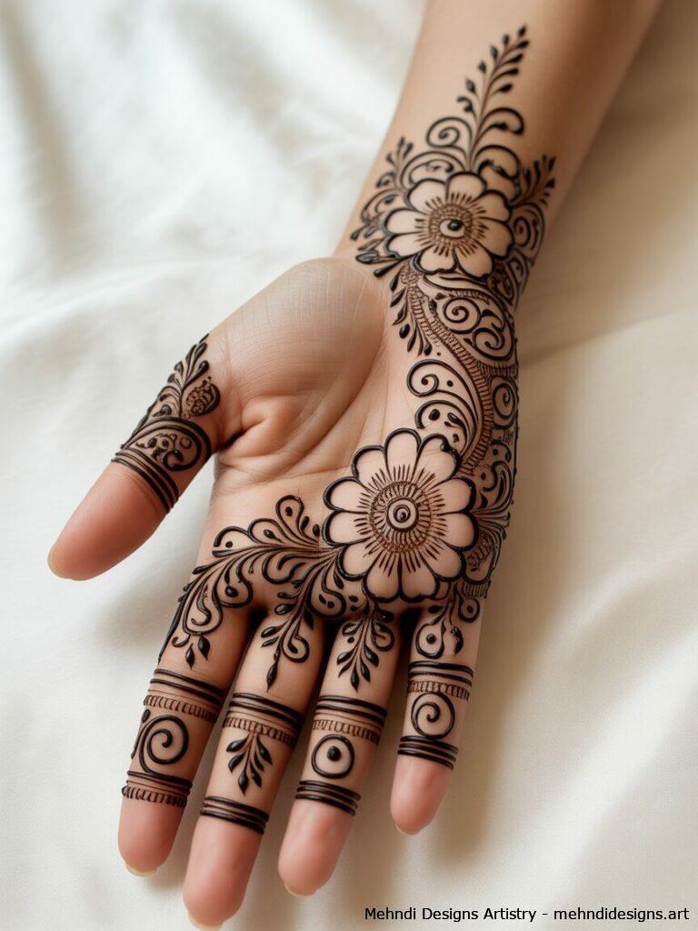 Graceful floral patterns 4