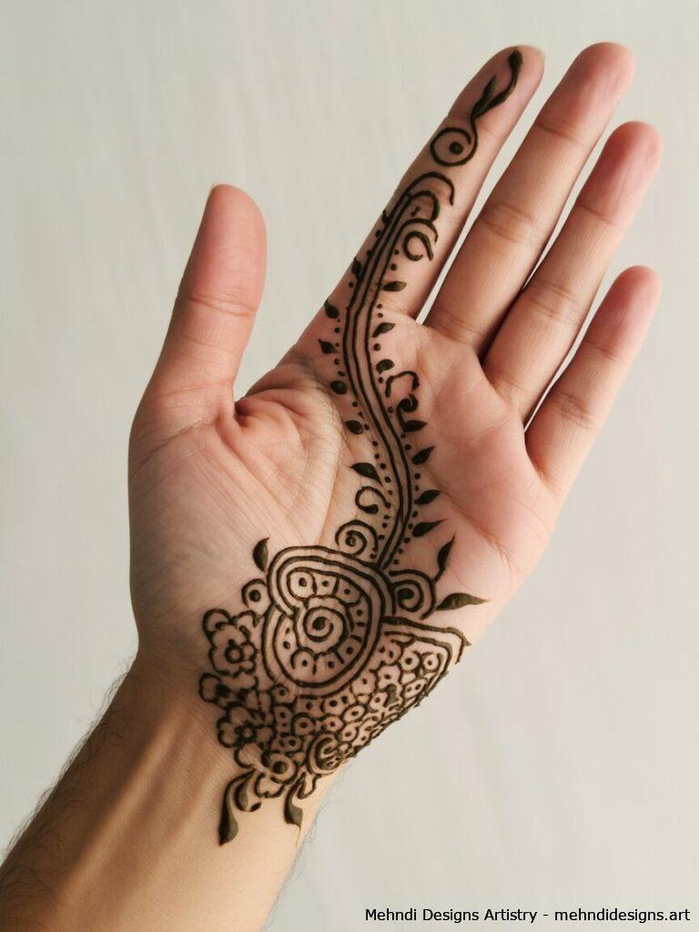 Half hand coverage style 3