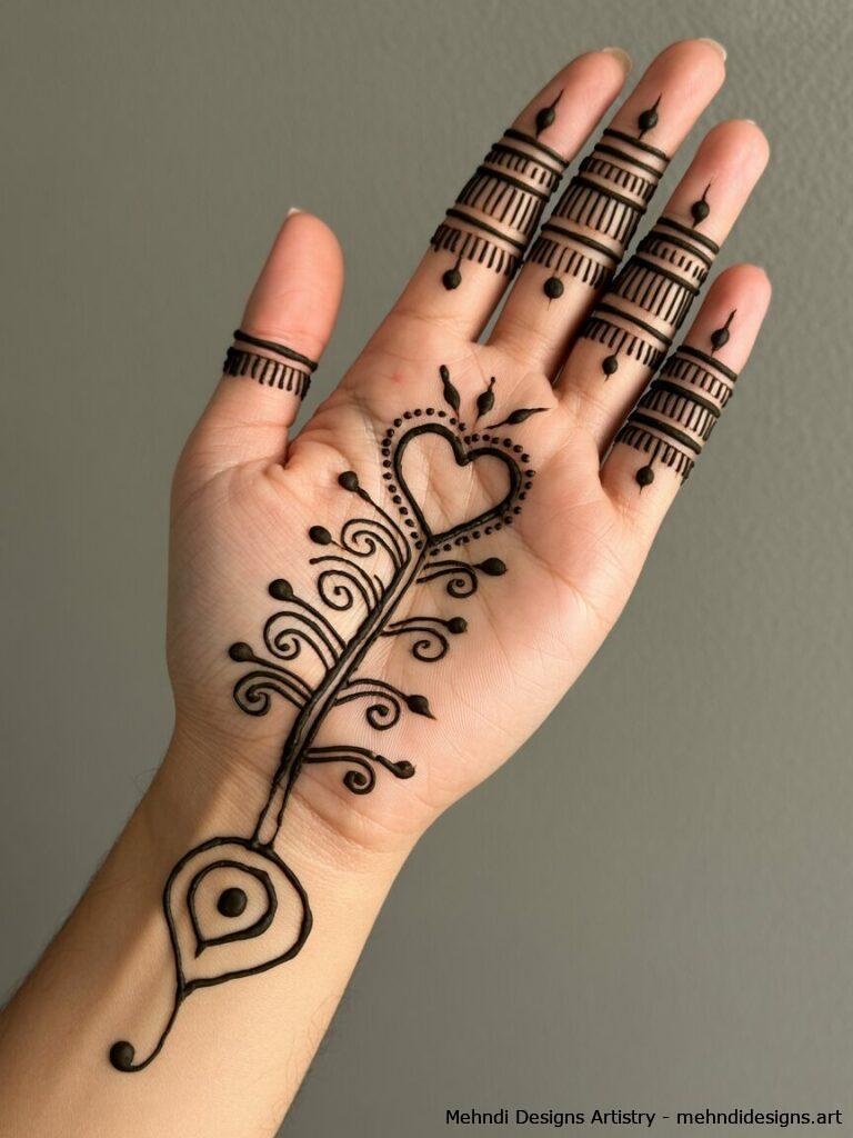 Heart and dot motifs 2