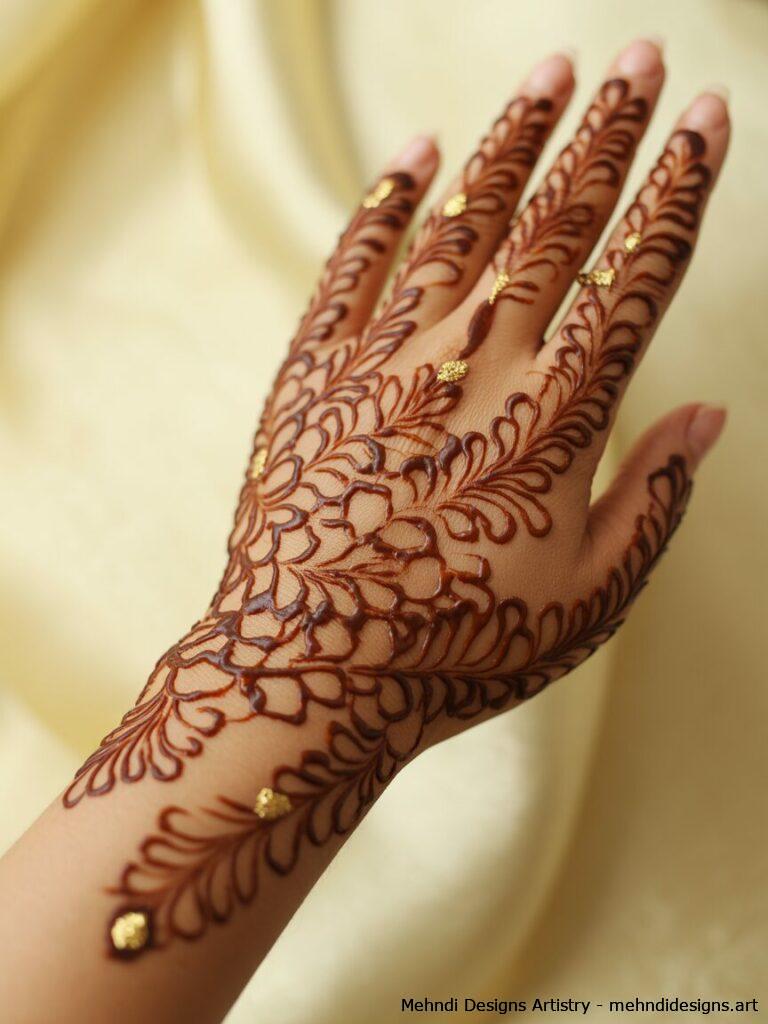 Intricate floral networks 1
