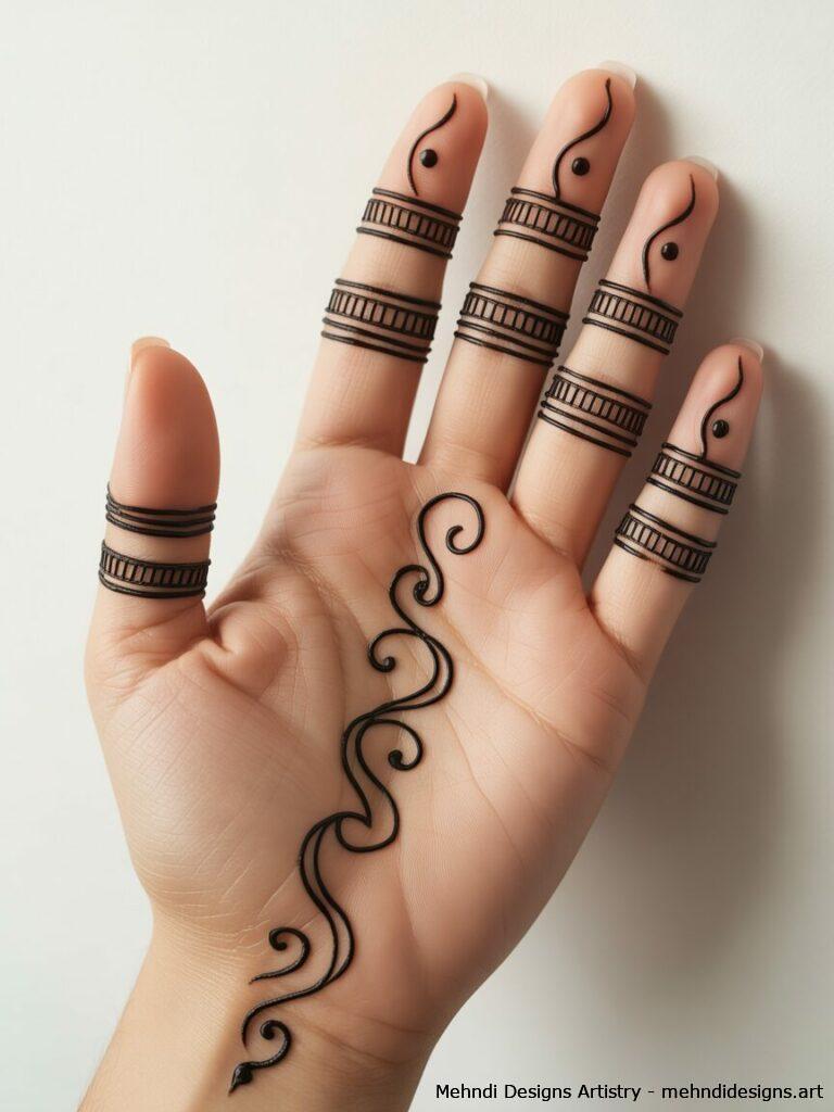 Intricate ring patterns 1