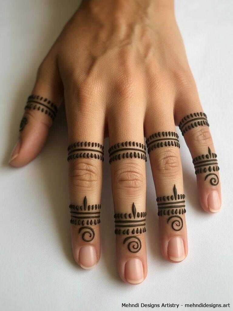Intricate ring patterns 2