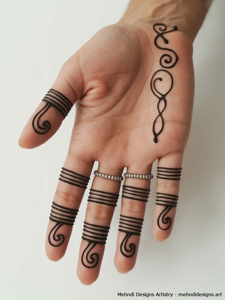 Intricate ring patterns 3