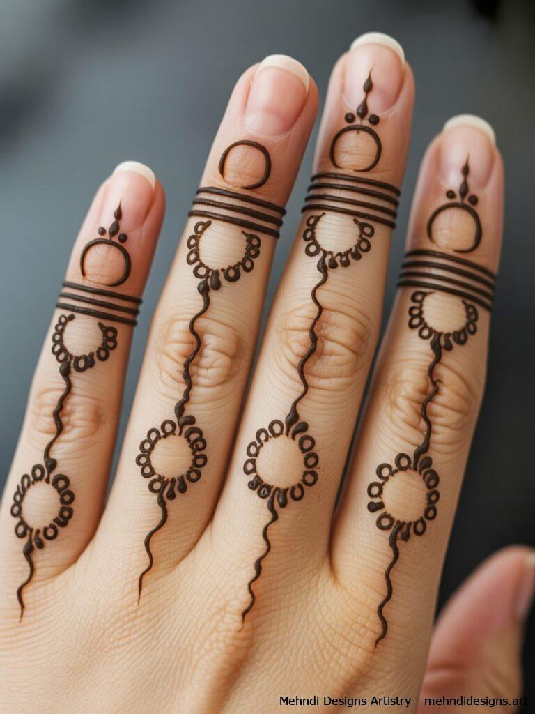 Intricate ring patterns