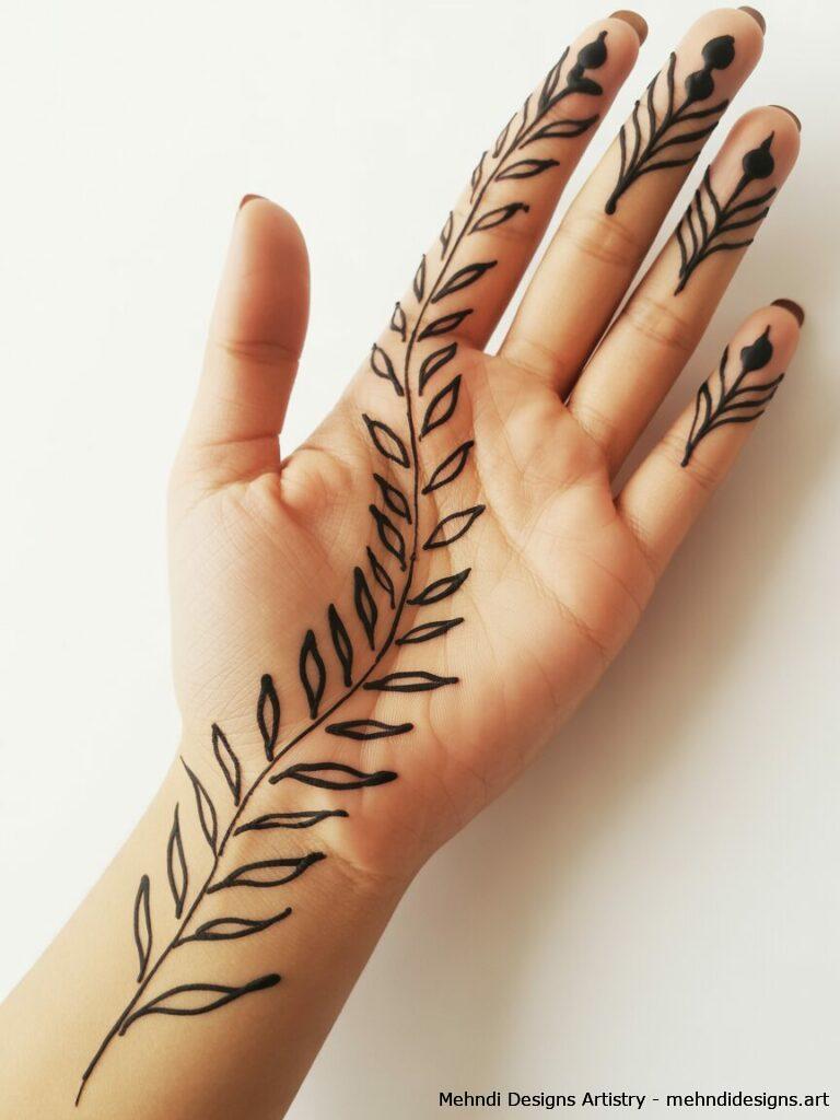 Leafy trails and vines 1
