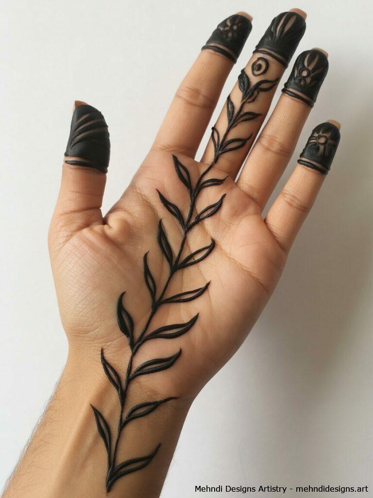 Leafy trails and vines 3