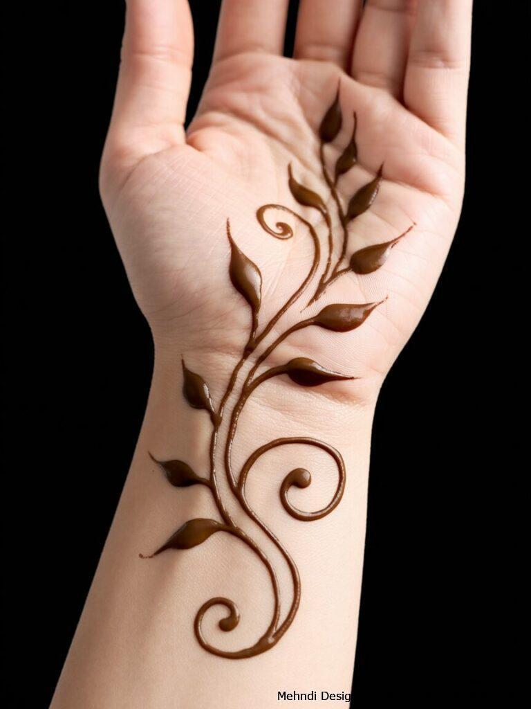 Leafy vine accents 4