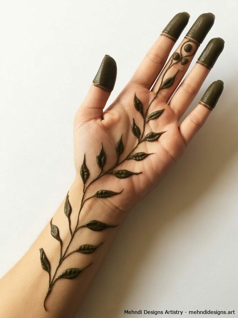 Leafy vines 1