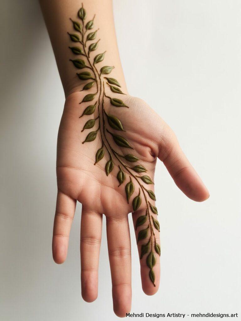 Leafy vines 3