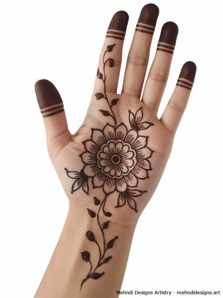 Mandala floral fusion 3