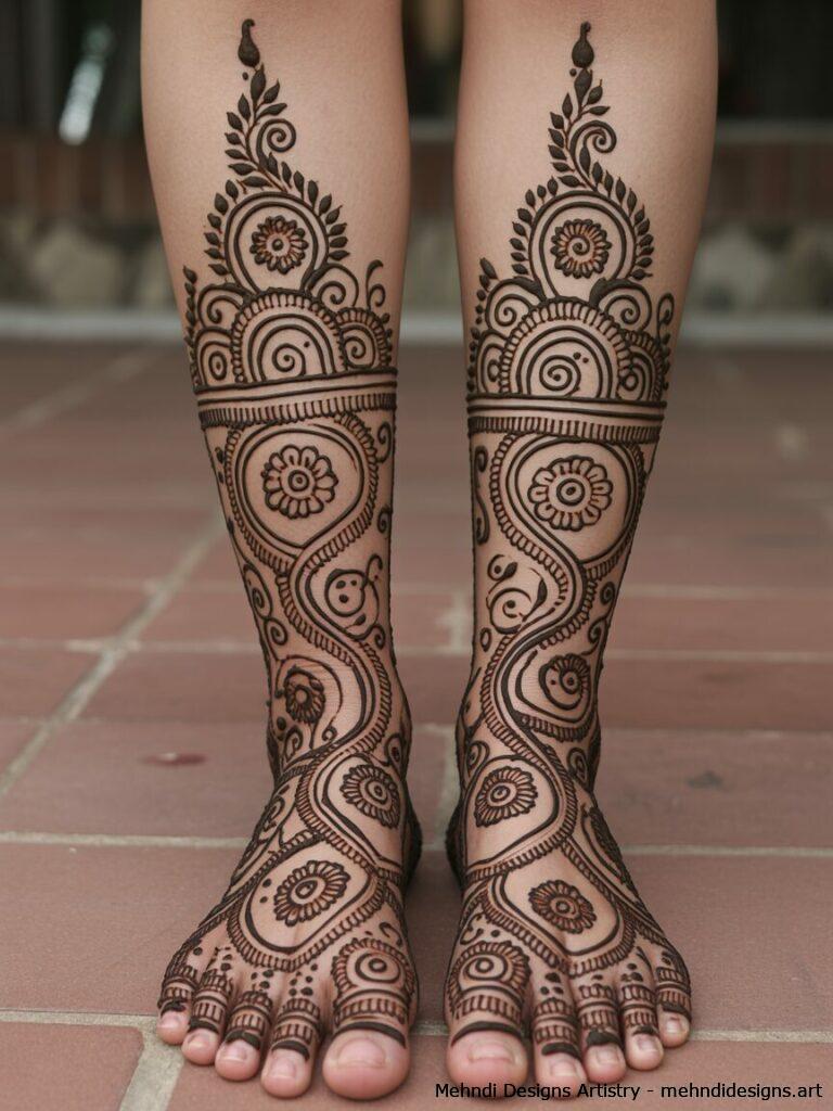 Mehndi for festivals and dance 1