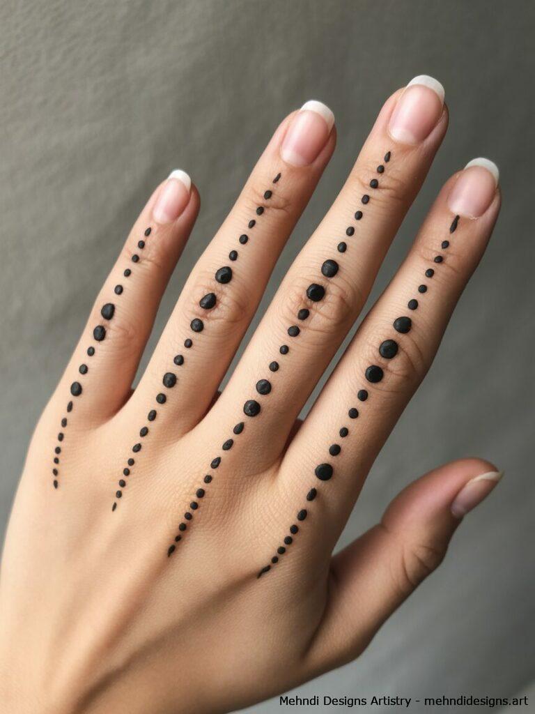 Minimalist dots and dashes 2