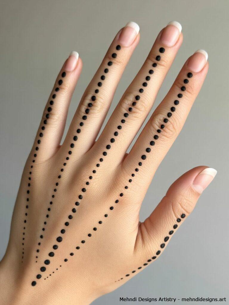 Minimalist dots and dashes 4