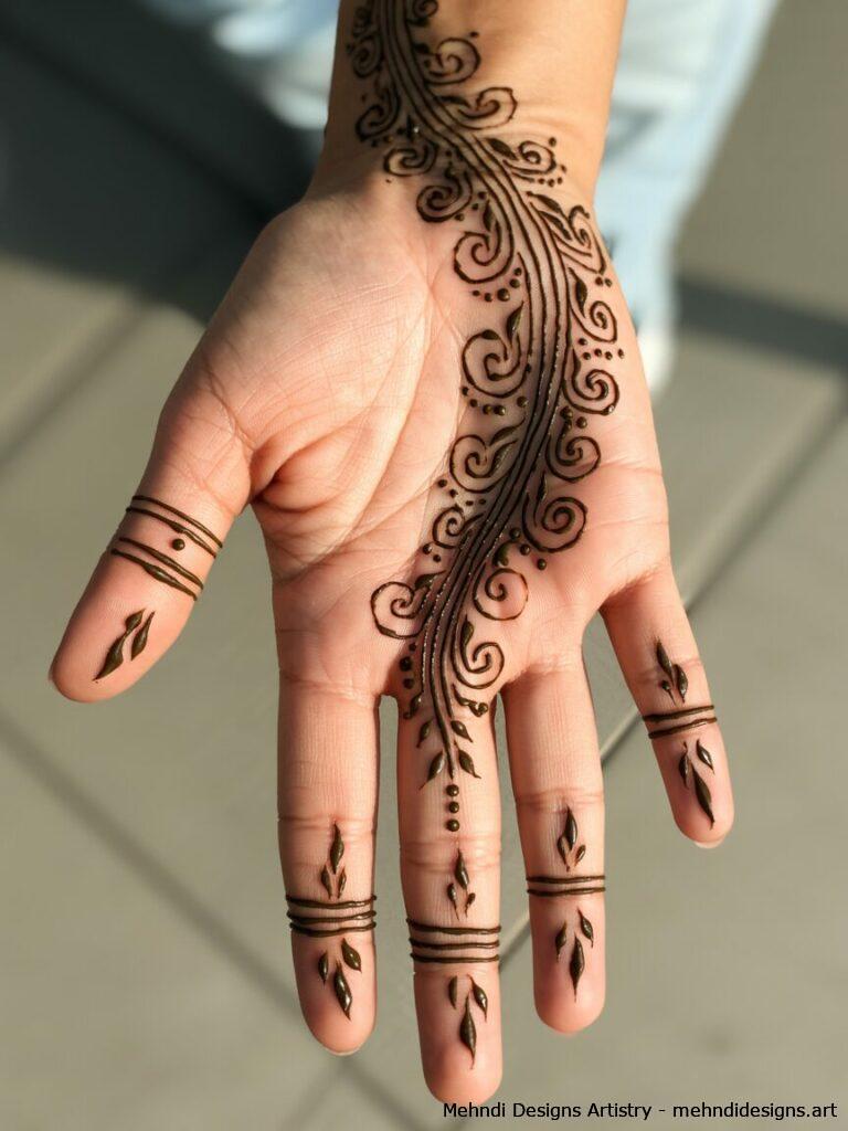 Minimalist finger designs 1
