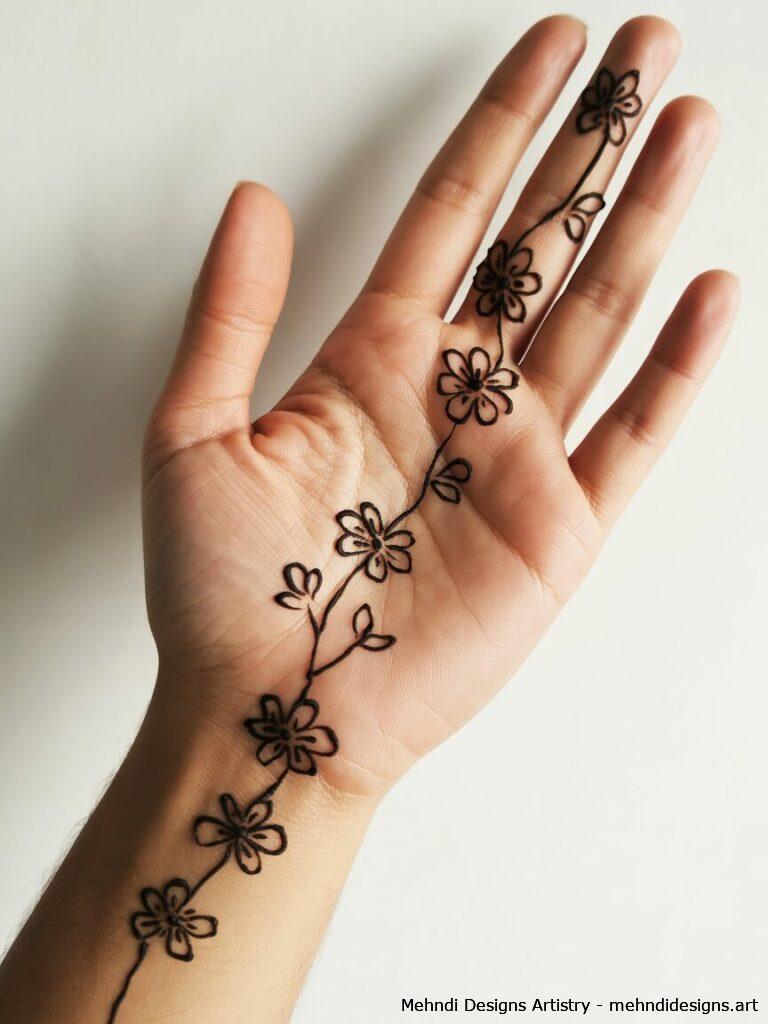 Minimalist floral trails 1
