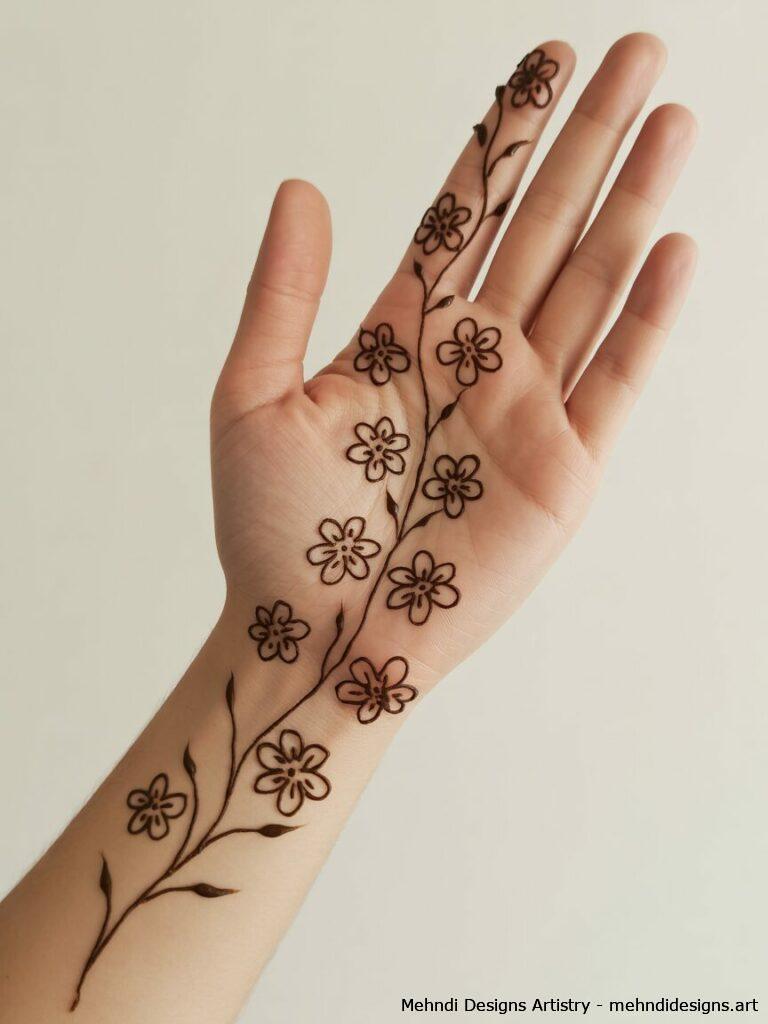 Minimalist floral trails 2