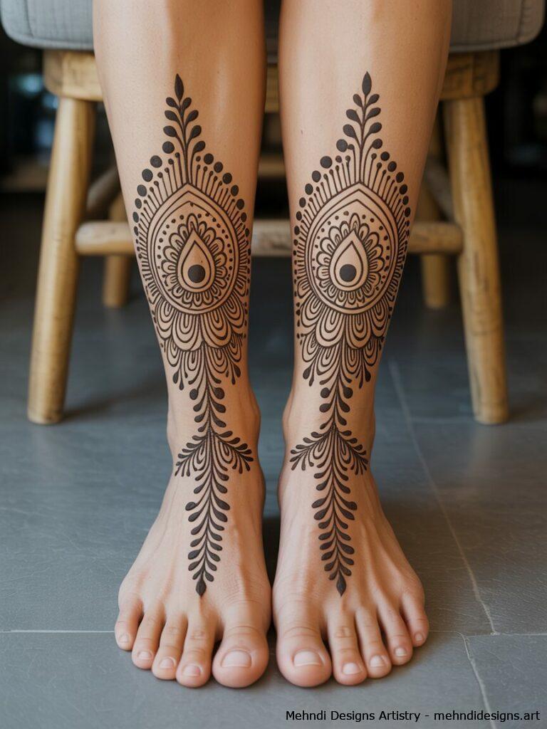 Peacock inspired designs 3