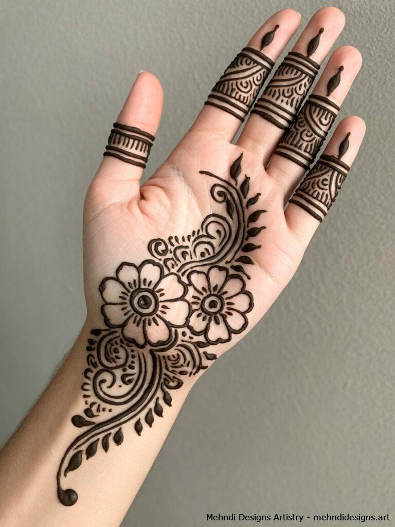 Simple floral patterns 1