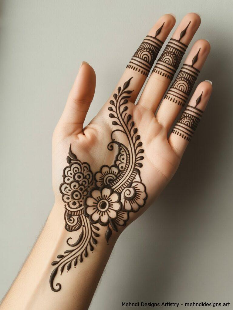 Simple floral patterns 3