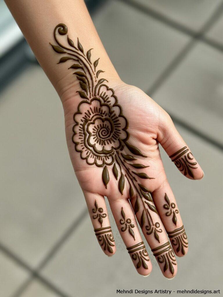 Simple floral patterns 4