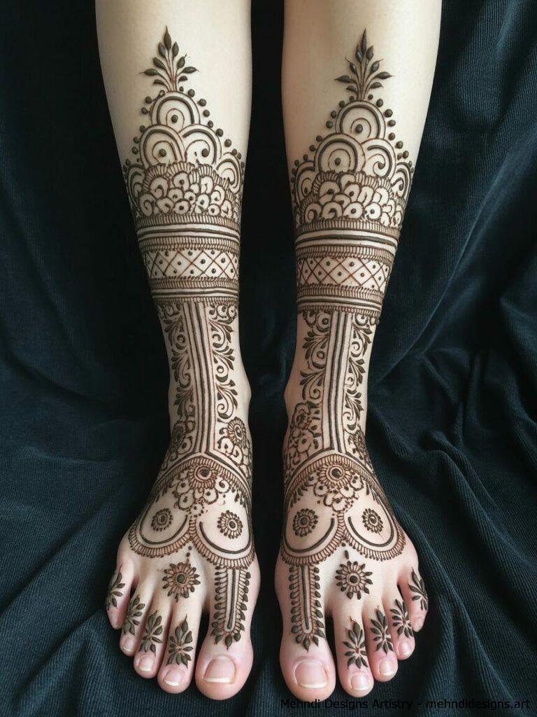 Symmetrical foot patterns 2