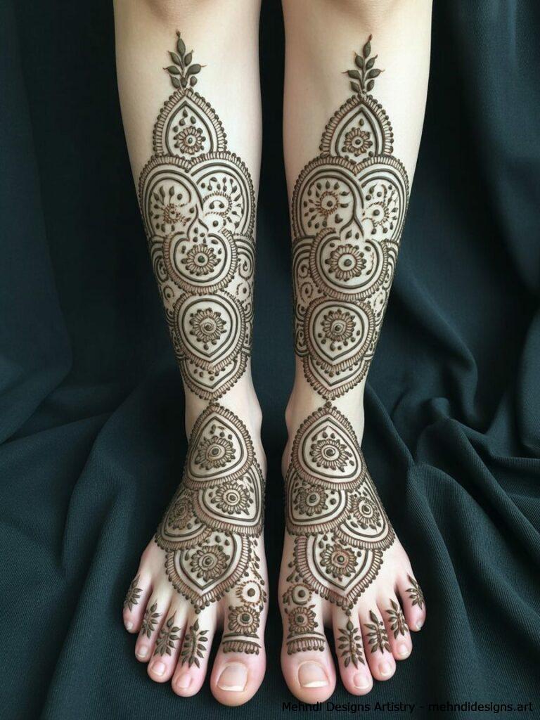 Symmetrical foot patterns 3