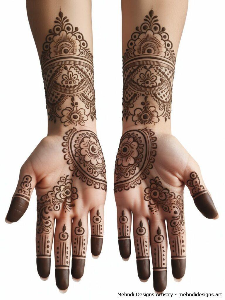 Traditional Indian Mehndi 1