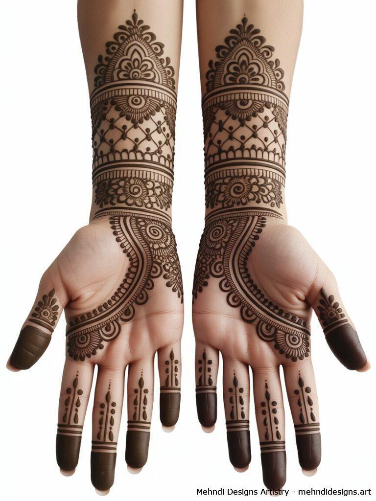 Traditional Indian Mehndi 3