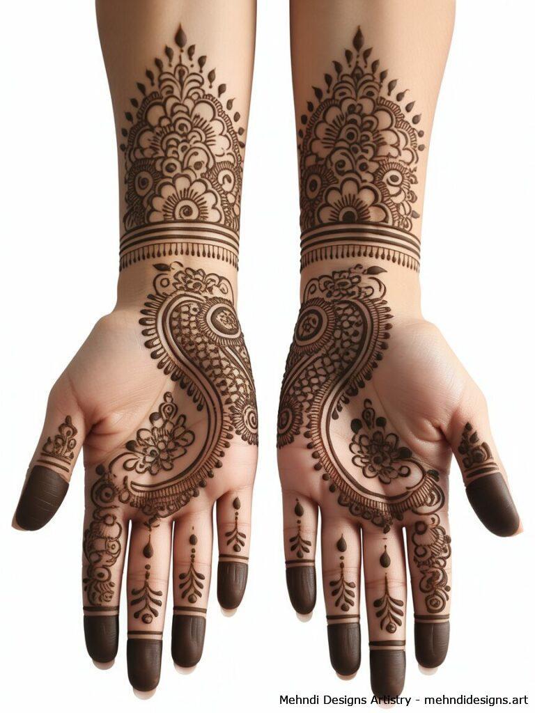 Traditional Indian Mehndi 4