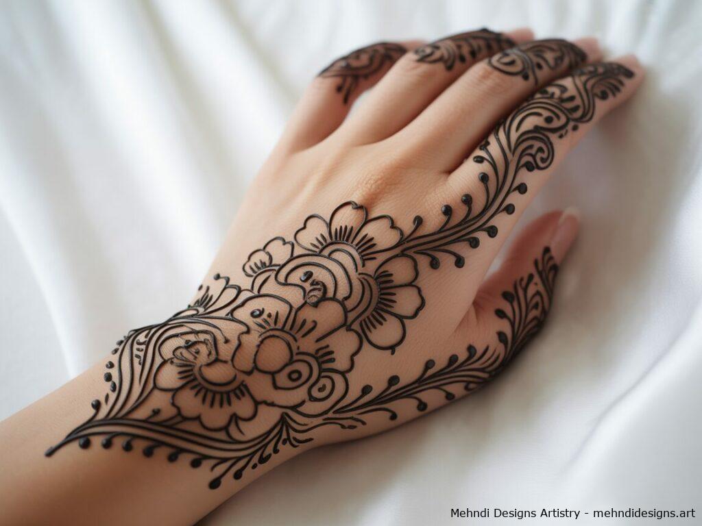 arabic mehndi designs back hand